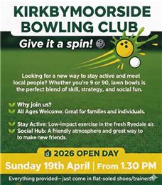 Bowling Green Open Day - 19th April